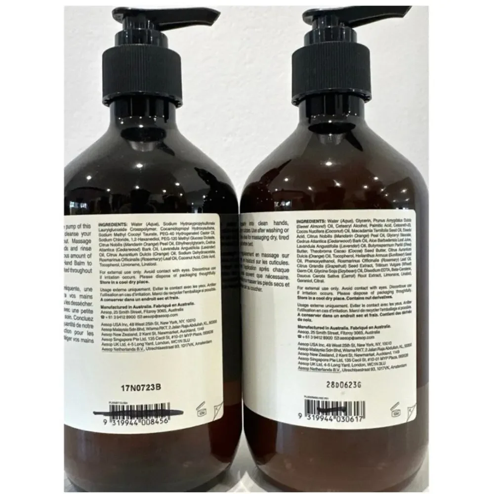 Aēsop Resurrection Aromatique Hand Wash + Balm (2)